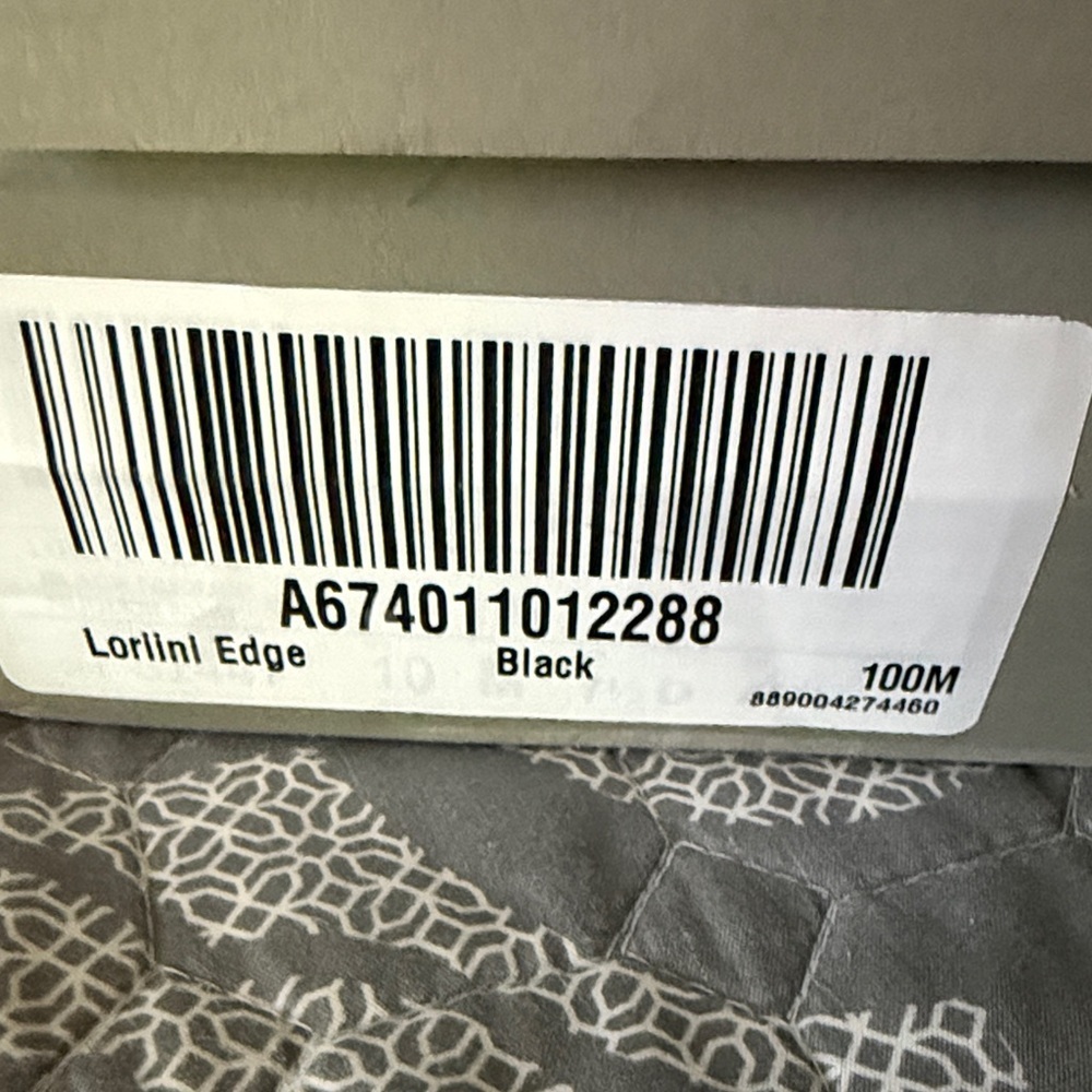 Clarks Loriini Edge Black Nubuck Suede Perforated Platform Loafers NIB Sz 10 - Picture 10 of 11